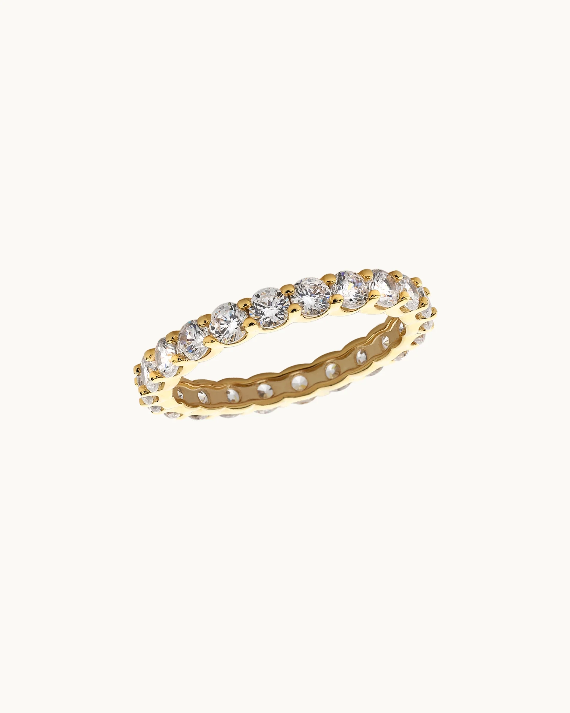 Grace Eternity Ring in Gold - Diamond