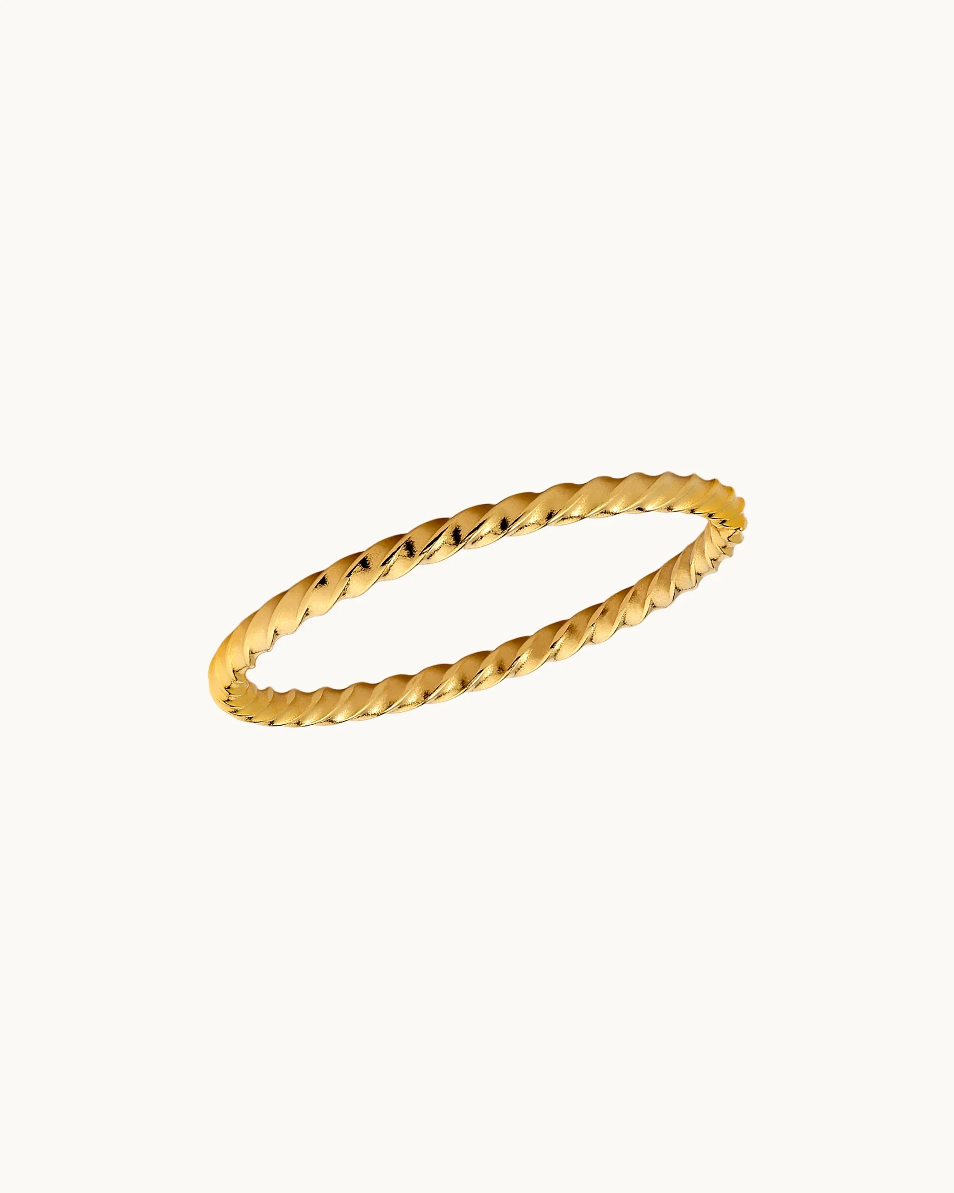 Jayda Twisted Ring in Gold
