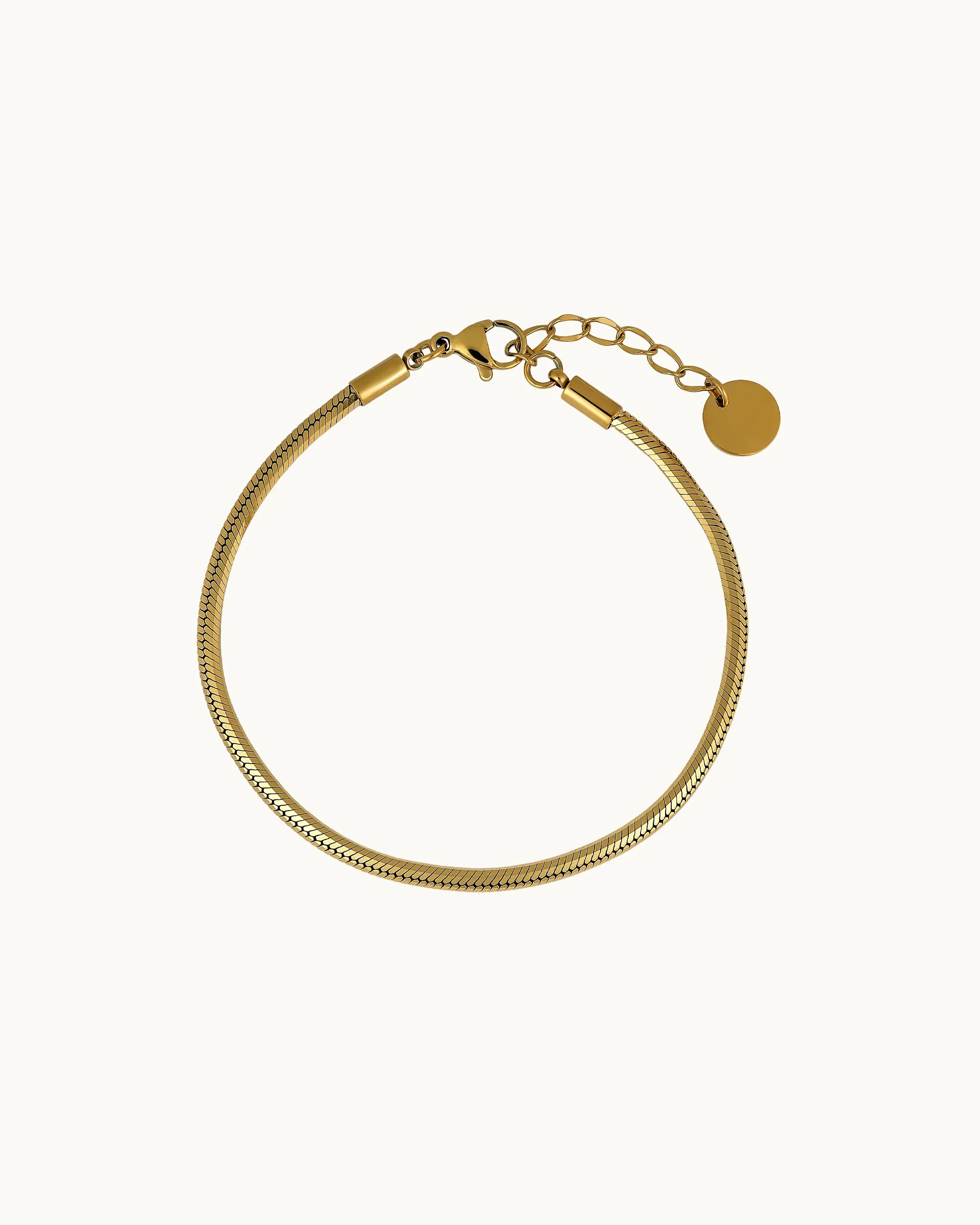 Leta Chain Bracelet in Gold