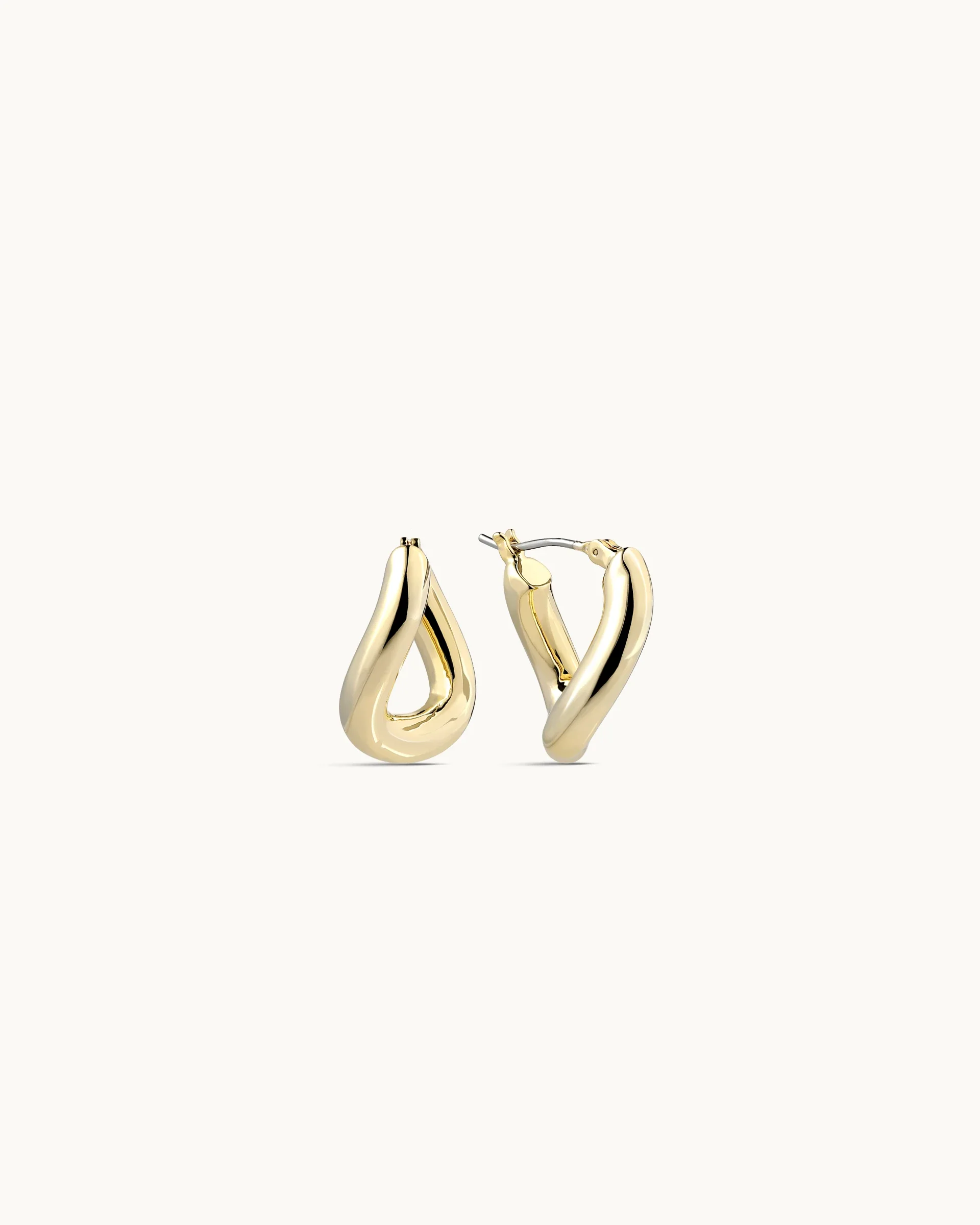 Remington Hoop Earrings in Gold