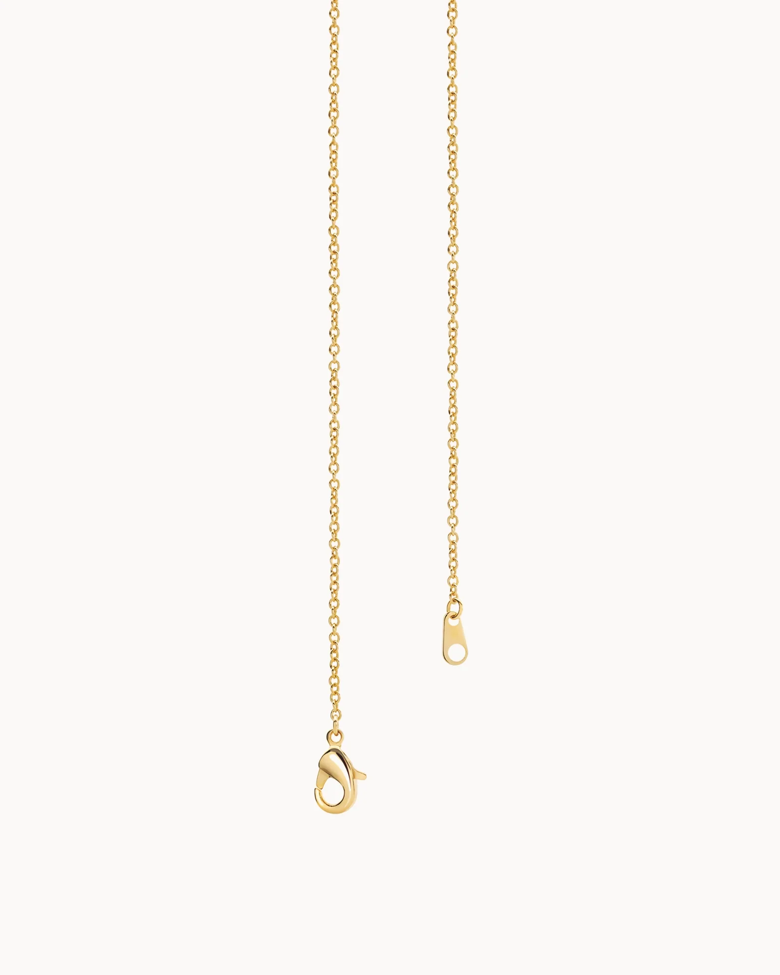 Solitaire Birthstone Necklace in Gold - Diamond - Image 2