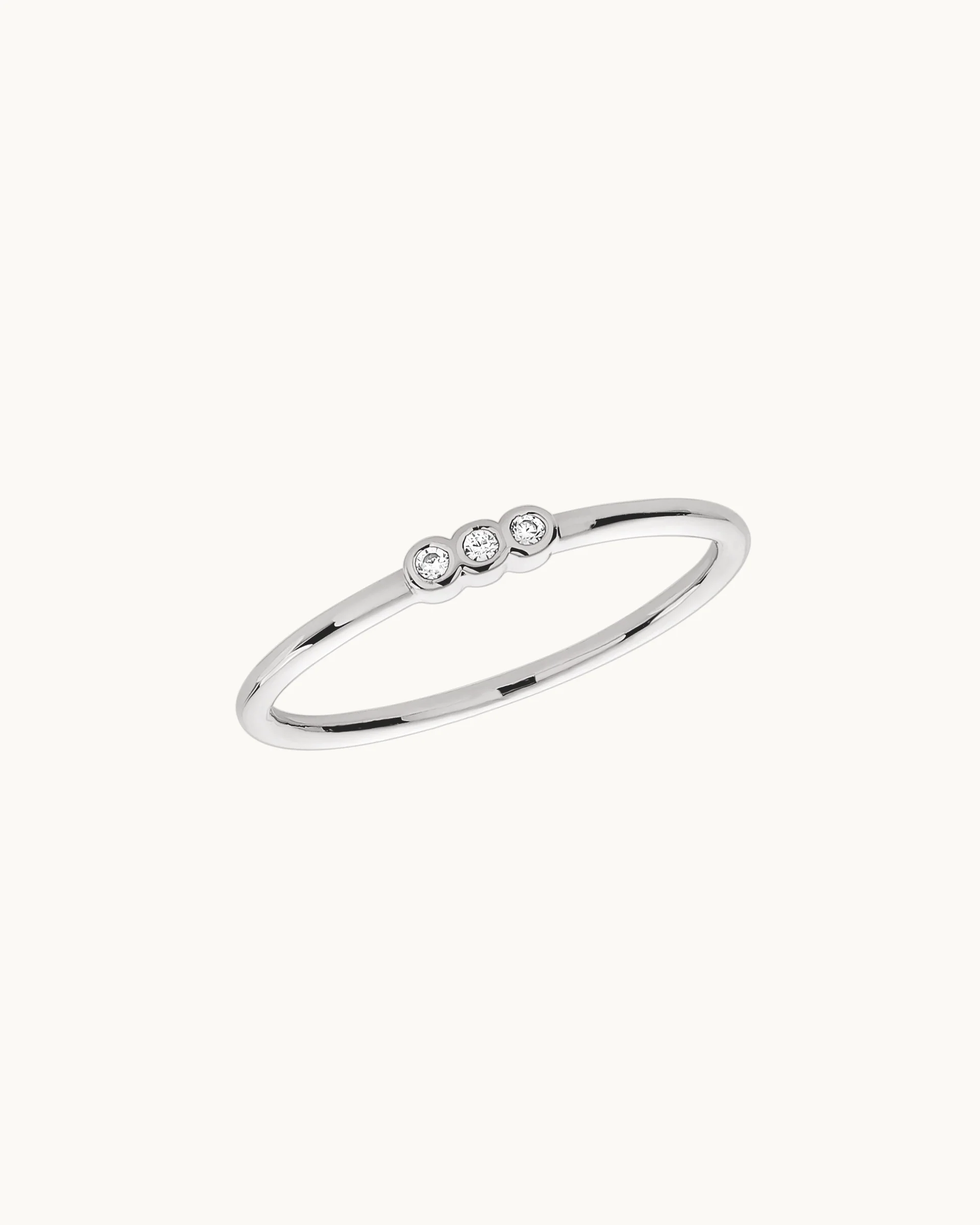 Tanya Minimalist Ring in Silver